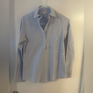 Ann Mashburn Light Blue Tunic Shirt